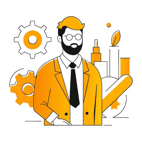 Engineering and consultancy illustration